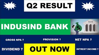 Indusind Bank Q2 Results 2024  indusind bank results today  indusind bank results  indusind bank [upl. by Mary399]