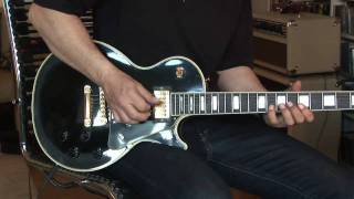 1991 Gibson Les Paul Custom Reissue plus Elmwood Modena M60 [upl. by Ader]