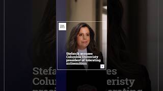 Stefanik Accuses Columbia University President Of Tolerating Antisemitism [upl. by Ofelia]