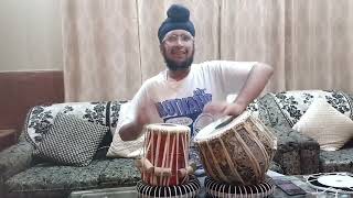 SaudeBazi Full Cover Prabhgun Singh Tabla [upl. by Reidar]