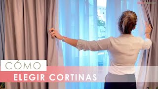 Cómo ELEGIR CORTINAS 🌥️​ ¡Atreveros a combinar texturas 💕​ [upl. by Avner]