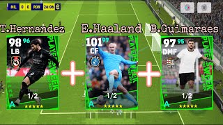 Review Potw THernandez  EHaaland  BGuimaraes bộ 3 đáng chơi trong Efootball 2024 [upl. by Lednahc]