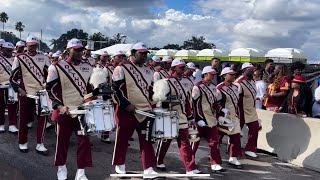 Bethune Cookman marching in … Florida Classic 2023 [upl. by Dorrej363]