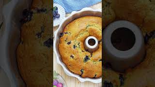 BLUEBERRY SOUR CREAM BUNDT CAKE YOU WILL LOVE THIS EASY RECIPE ❤ [upl. by Mientao]