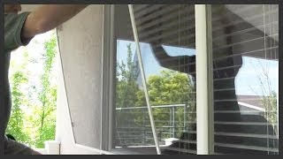 How to remove and replace window screens [upl. by Rafael392]