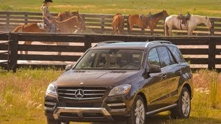 2012 MercedesBenz ML350 BlueTEC  Drive Time Review with Steve Hammes  TestDriveNow [upl. by Frans878]