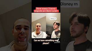 How many Disney sequels are there now tiktok youtubeshorts movies sequels pixar animation [upl. by Bambi]