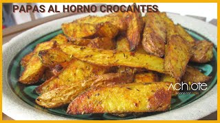 Prepara las PAPAS al horno mas CROCANTES o Crujientes  Las papas más DELICIOSAS [upl. by Neersin48]