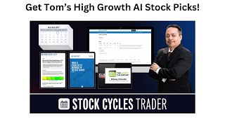 Tom Gentile Stock Cycles Trader  Make Money In Just 30 Days With NEW AI Stock Picking Service [upl. by Doloritas]