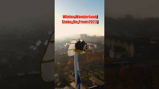 StokeonTrent 2023 Winter Wonderland Aerial Drone shorts [upl. by Garbe]