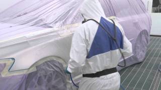 Car Primer Spraying by 3M Step 5 [upl. by Niledam]