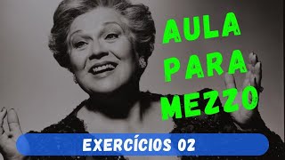 Aula para Mezzo  EXERCÍCIOS 02 [upl. by Pauiie]