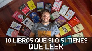 10 Libros que te CAMBIAN la VIDA Y en que ORDEN Leerlos 😉 [upl. by Berni]