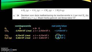 power to gas herexamen scheikunde havo 2016 21 tm 27 [upl. by Nodarse]