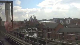 Manchester Metrolink Tram ride from Timperely to Manchester Piccadilly [upl. by Layor]