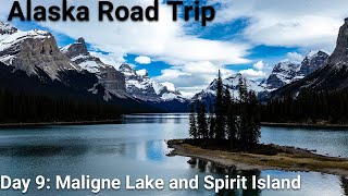 Alaska Road Trip  Day 9 Maligne Lake and Spirit Island Jasper National Park Alberta Canada [upl. by Gnolb]