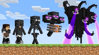 Minecraft But I Become the Wither Storm [upl. by Acilejna]