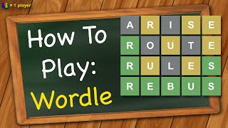 How to play Wordle [upl. by Dilly]