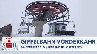 Gipfelbahn Vorderkahr  Galsterbergalm  Pruggern  SchladmingDachstein  inkl Details zur Bahn [upl. by Holmann474]