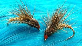 Tying a Cinnamon amp Brown Emerger Caddis by Davie McPhail [upl. by Yendroc]