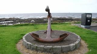 Rough Sea At Troon Harbour South Ayrshire Scotland 180824 [upl. by Einolem]