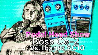 Boss CE2 amp Ibanez SC10 Chorus ComparisonTonebattle with Ben G [upl. by Harve]