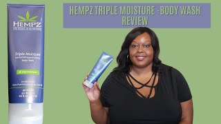 Hempz Triple Moisture Herbal Whipped Creme Body Wash Review [upl. by Kind]