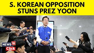 South Korean Opposition Wins Parliamentary Vote In Landslide  South Korean Election  N18V [upl. by Stormi]