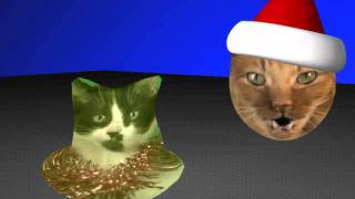 Up on the Housetop Jingle Cats Screen Test 001 [upl. by Aneetsirk755]