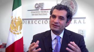 Entrevista con Enrique Ochoa Director de CFE 1 [upl. by Eardna]