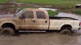 2005 F350 Ford 60 Powerstroke lifted Powerstroke mudding off road offroading mudding [upl. by Meyer]