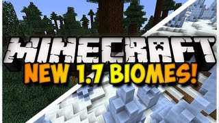 Minecraft NEW 17 BIOMES HD [upl. by Omik]