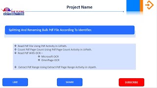 Read Pdf File With OCR Using UipathMicrosoft OCR OmniPage OCR Extract Pdf Page Range  Uipath [upl. by Favata]