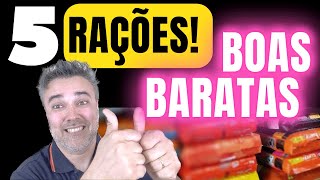 5 rações BOAS E BARATAS para substituir SUPER PREMIUM  Cães e Gatos [upl. by Tselec]