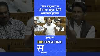 भर loksabhaमध्ये Rahul Gandhi यांनी Nirmala Sitharaman यांना सुनावले । budget 2024 [upl. by Eecats]