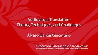 Audiovisual Translation Theory Techniques and Challenges [upl. by Perdita]