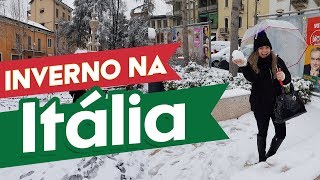 INVERNO na ITÁLIA  Sobrevivendo ao Frio Europeu [upl. by Kcinom]