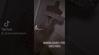 Descubre Hermosos Vestidos Decorados con Pedrería Swarovski de Manualidades Perú [upl. by Boehmer]