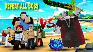 Kitsunes Triumph Defeating All Bosses in Second Sea of Blox Fruit [upl. by Aehsan]