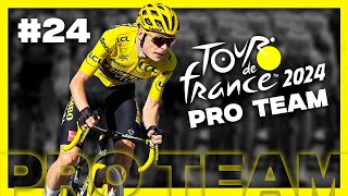 TOUR DE FRANCE 2024  PRO TEAM 24  Bardet vs Pogacar sur la terre [upl. by Ule]