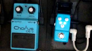 Boss CE2 Vs Joyo JF 316 Future Chorus [upl. by Ailahs624]