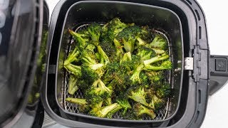 Air Fryer Crispy Broccoli  So Easy amp Tasty [upl. by Yvan]