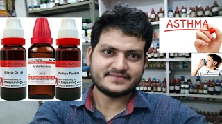 Asthma treatmentHomeopathic medicine for Asthma part 2 [upl. by Burman350]