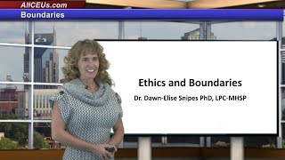 Ethics And Boundary Issues in CounselingCEUs for LPC LMHC LCSW [upl. by Westbrook]