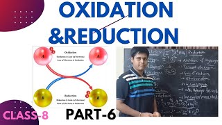 WHAT IS DIFFERENCES BETWEEN OXIDATION AND REDUCTION CHEMISTRY CLASS8 PART6 [upl. by Ilanos]