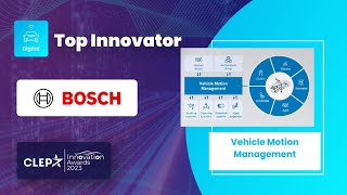 CLEPA Innovation Awards 2023  Top Innovator Digital  Bosch [upl. by Penny]