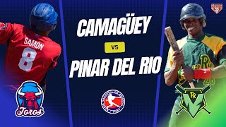 Serie Nacional 63 Camagüey vs Pinar del Rio 2do juego [upl. by Hares]