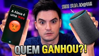 BATALHA ENTRE SIRI E ALEXA QUEM GANHOU 10 [upl. by Yleak891]