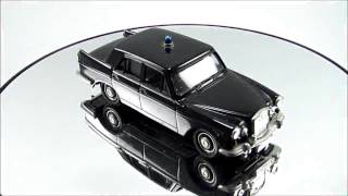 Lansdowne Models White Metal Model Car LDM 6b 1961 Wolseley 6 110 Police Car 2 [upl. by Myca]