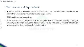 module 2 why bioequivalence is important avi 1080p [upl. by Sue364]